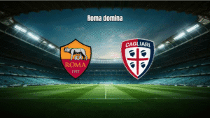 AS Roma vence Cagliari por 2-0 com show de Donyell Malen na Serie A