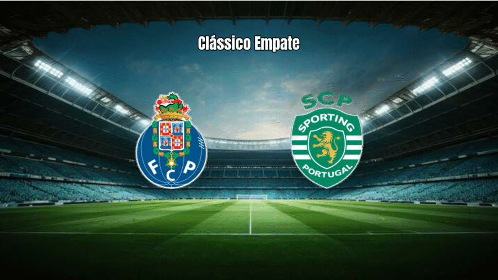 FC Porto e Sporting CP empatam em 1x1 no clássico da Primeira Liga
