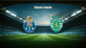 FC Porto e Sporting CP empatam em 1x1 no clássico da Primeira Liga