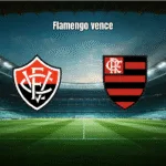 Flamengo vence o Vitória fora de casa na 3ª rodada do Brasileirão