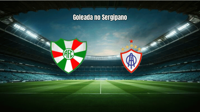 Itabaiana goleia América-SE por 3 a 0 no Sergipano 2026