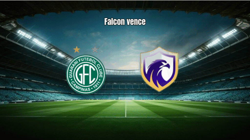 Falcon vence Guarany SE por 1x0 no Sergipano com gol no fim