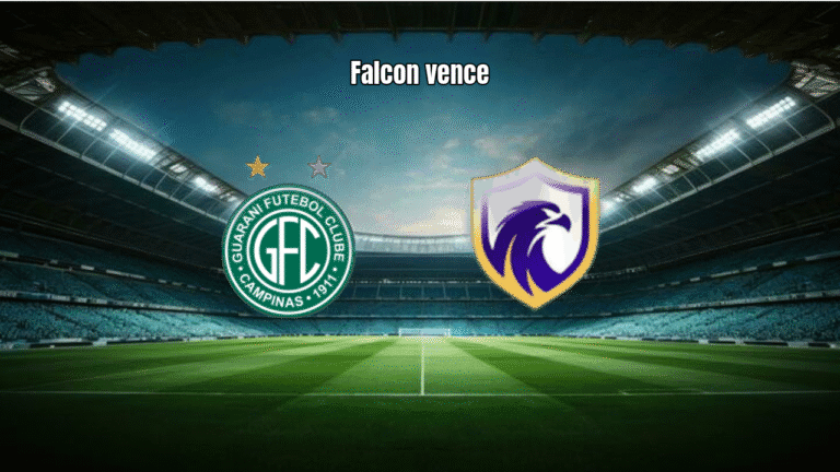 Falcon vence Guarany SE por 1x0 no Sergipano com gol no fim