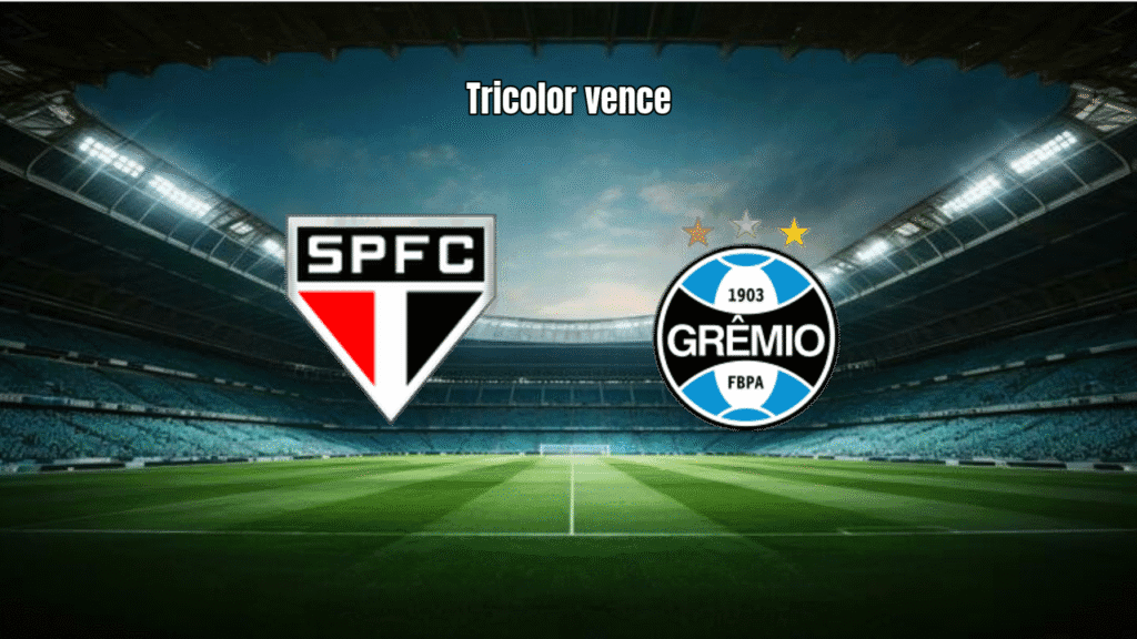 São Paulo vence Grêmio por 2 a 0 no Morumbi pela Série A
