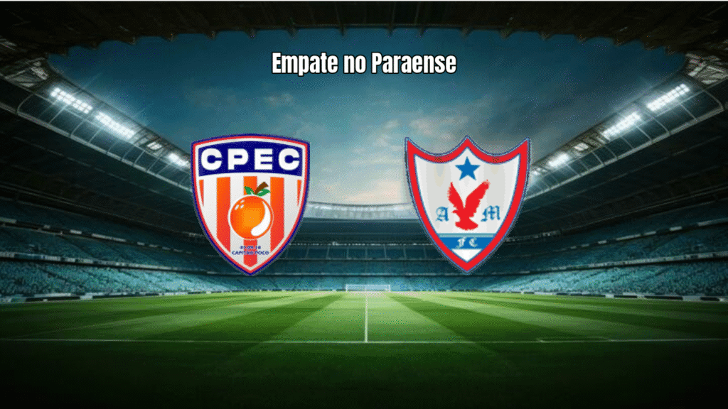 Capitao Poco e Águia de Marabá empatam no Paraense