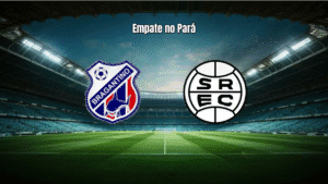 Bragantino PA e São Raimundo PA empatam no Paraense 2026