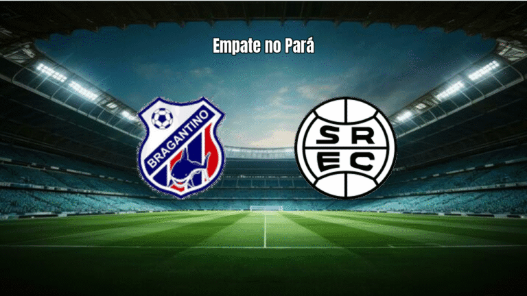 Bragantino PA e São Raimundo PA empatam no Paraense 2026