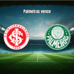 Palmeiras vence Internacional por 3 a 1 no Beira-Rio pela Série A