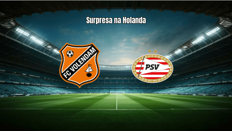 FC Volendam surpreende e vence PSV Eindhoven na Eredivisie