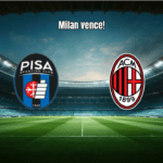 AC Milan vence Pisa fora de casa na Serie A com show de meio-campo