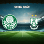 Palmeiras W goleia América-MG W por 4 a 0 na estreia do Brasileirão
