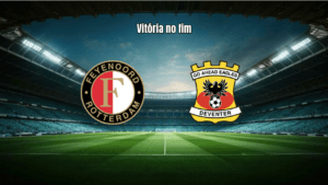 Feyenoord vence GO Ahead Eagles com gol no fim na Eredivisie