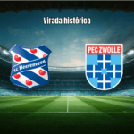 Heerenveen 4x2 PEC Zwolle: Virada espetável na Eredivisie
