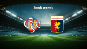 Cremonese e Genoa empatam sem gols na 25ª rodada da Serie A