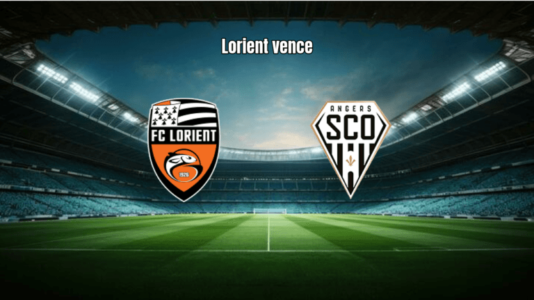 Lorient vence Angers por 2 a 0 na Ligue 1 com gols de Pagis e Makengo