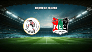 Sparta Rotterdam e NEC Nijmegen empatam em 1 a 1 na Eredivisie
