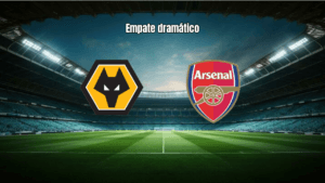 Wolves 2-2 Arsenal: Reviravolta no fim garante empate eletrizante