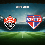 Vitória vence Bahia de Feira por 1 a 0 no Campeonato Baiano