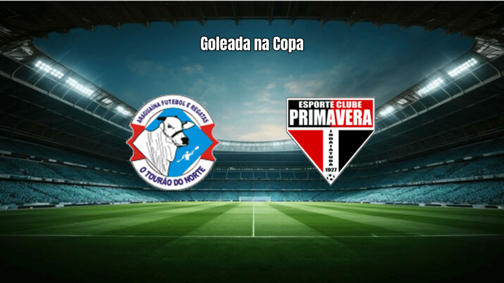 Primavera SP vence Araguaína por 3 a 0 na Copa do Brasil