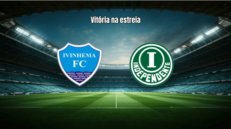 Ivinhema vence Independente AP por 1 a 0 na Copa do Brasil