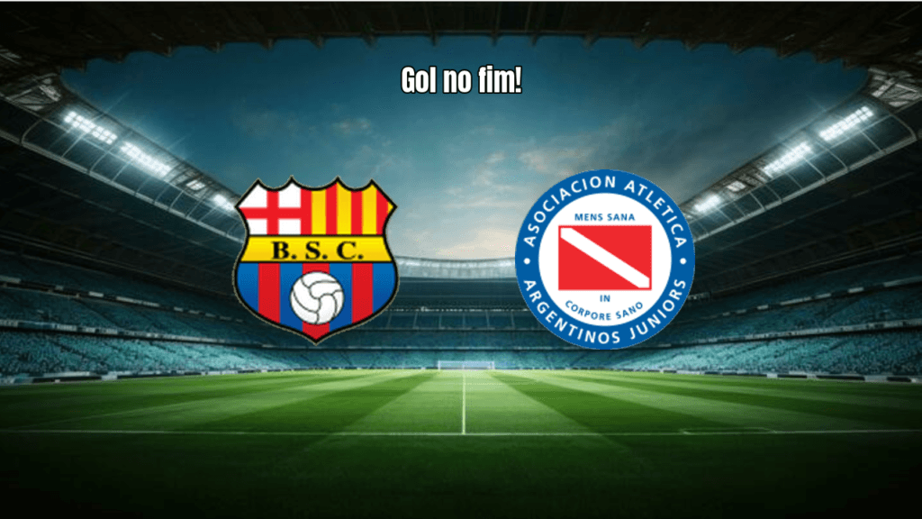 Argentinos JRS vence Barcelona SC com gol no fim na Libertadores