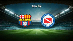 Argentinos JRS vence Barcelona SC com gol no fim na Libertadores