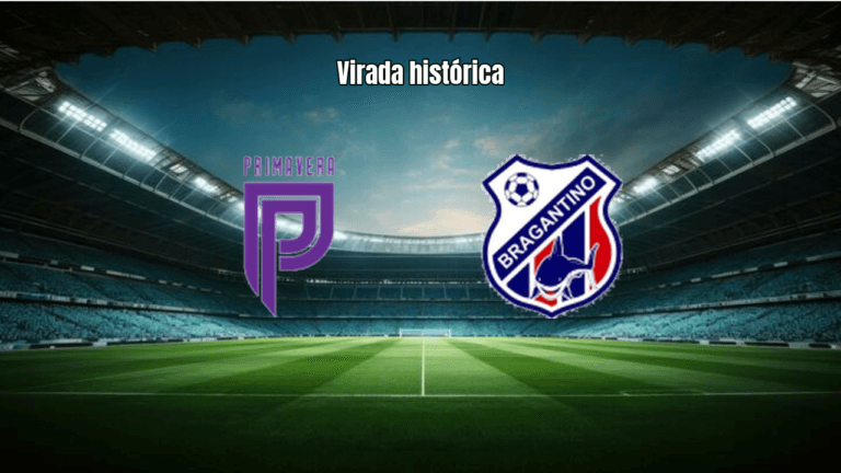 Primavera MG vence Bragantino PA por 2 a 1 na Copa do Brasil