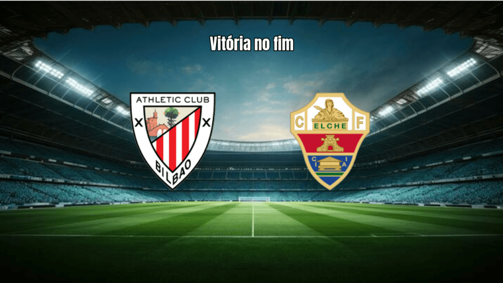 Athletic Club vence Elche com gol no fim em jogo agitado da La Liga