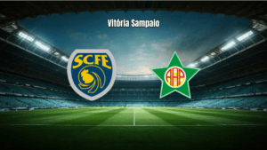 Sampaio Corrêa vence Portuguesa por 3 a 2 em jogo eletrizante no Carioca