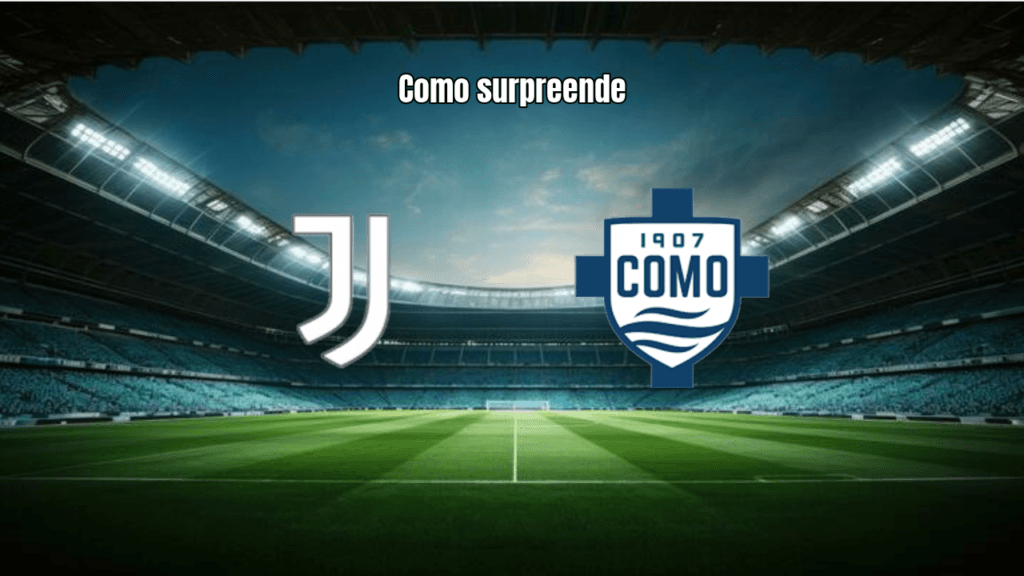 Juventus 0x2 Como: Surpresa na Serie A com gols de Vojvoda e Caqueret