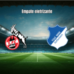 Köln e Hoffenheim empatam em 2 a 2 em jogo eletrizante da Bundesliga