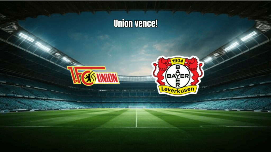Union Berlin vence Bayer Leverkusen por 1x0 na Bundesliga