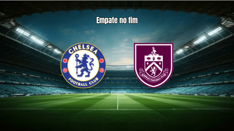 Chelsa 1x1 Burnley: Empate no Stamford Bridge com gol no fim