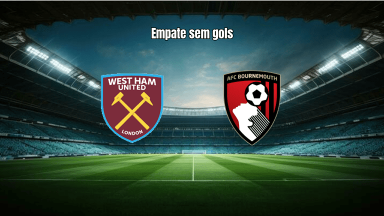 West Ham 0 x 0 Bournemouth: Empate Sem Gols na Premier League