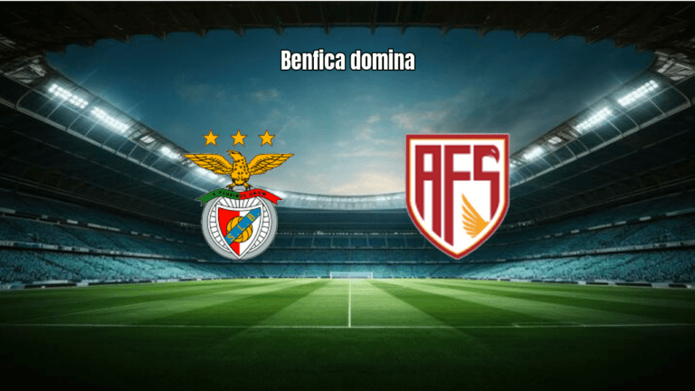 Benfica 3x0 AVS: Triunfo tranquilo no Estádio da Luz pela Liga Portugal