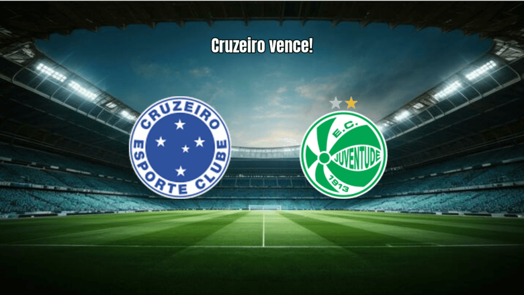 Cruzeiro U20 vence Juventude U20 por 2 a 0 no Brasileirão Sub-20