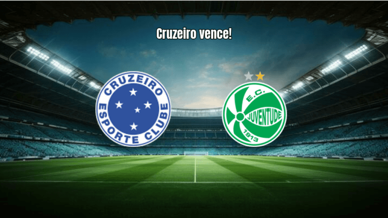 Cruzeiro U20 vence Juventude U20 por 2 a 0 no Brasileirão Sub-20