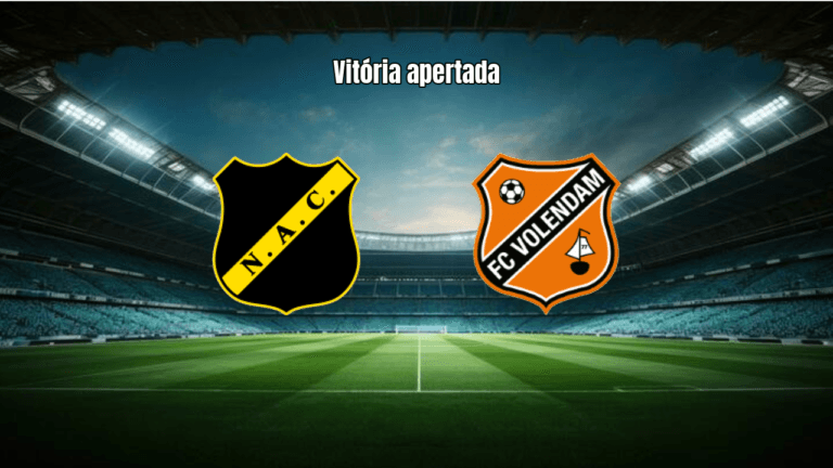 NAC Breda vence FC Volendam com gol no fim pela Eredivisie