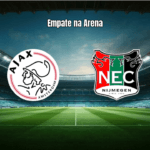 Ajax 1-1 NEC Nijmegen: Empate na Eredivisie com gol de Godts