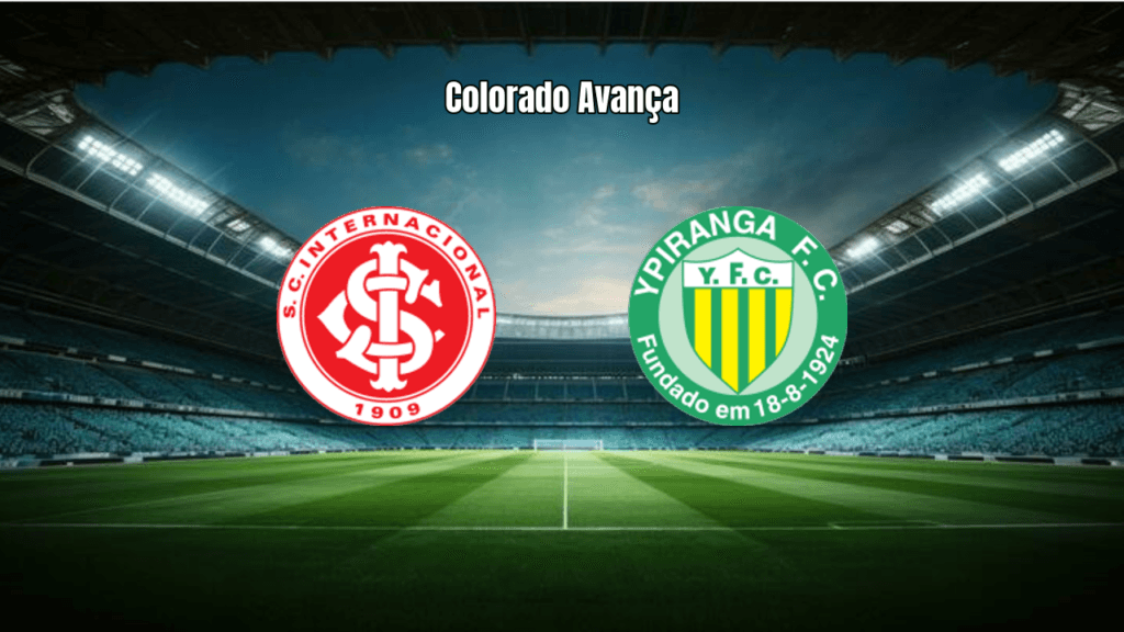 Internacional 4x0 Ypiranga-RS: Colorado avança no Gaúcho