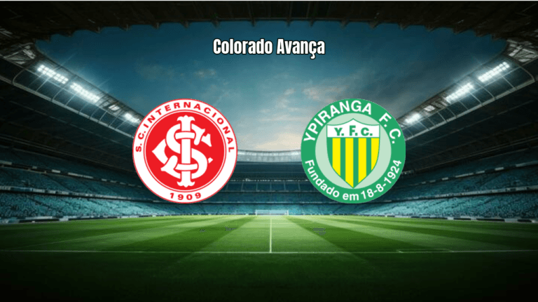 Internacional 4x0 Ypiranga-RS: Colorado avança no Gaúcho
