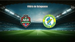 Bataguassu vence Costa Rica por 2 a 0 no Sul-Matogrossense