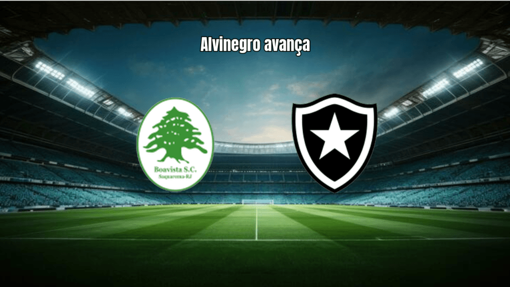 Botafogo vence Boavista por 2x0 e avança na semifinal do Carioca