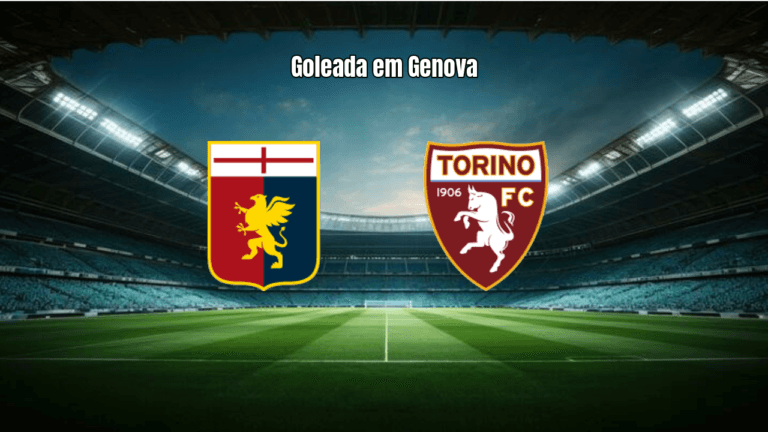 Genoa goleia Torino por 3 a 0 na Serie A com expulsão decisiva