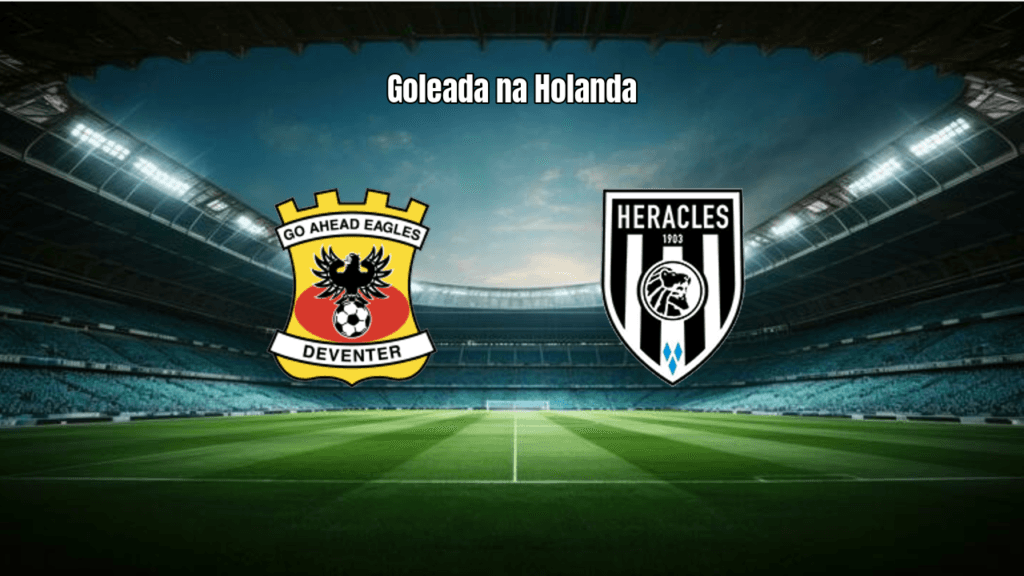 GO Ahead Eagles 4x0 Heracles: goleada na Eredivisie com show ofensivo