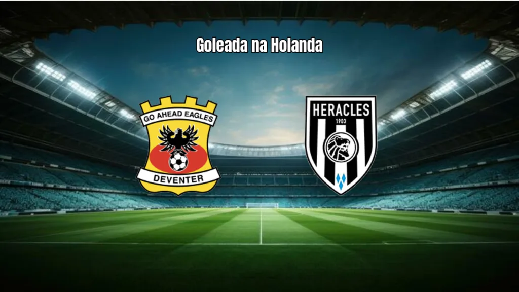 GO Ahead Eagles 4x0 Heracles: goleada na Eredivisie com show ofensivo