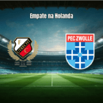 Utrecht e PEC Zwolle empatam em 1 a 1 na Eredivisie Holandesa