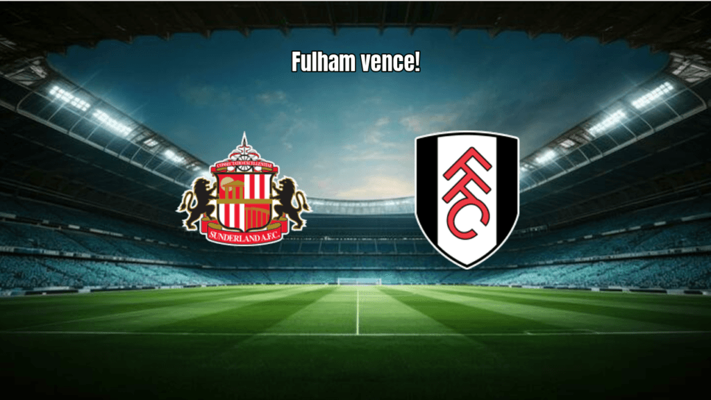 Fulham vence Sunderland por 3 a 1 na Premier League com show de Jiménez