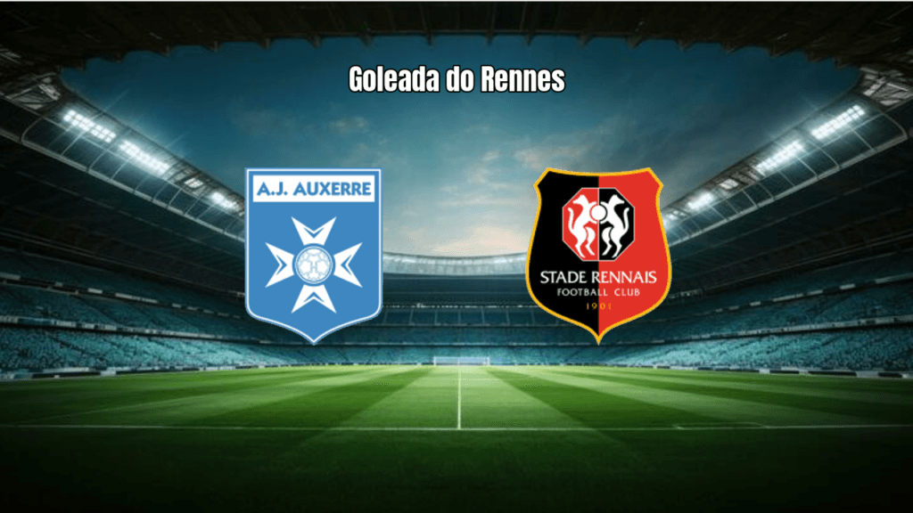 Rennes goleia Auxerre por 3 a 0 na Ligue 1 com show de Camara