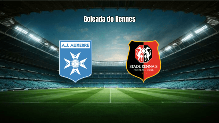 Rennes goleia Auxerre por 3 a 0 na Ligue 1 com show de Camara